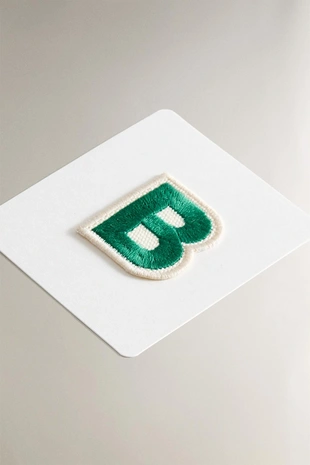 Термонаклейка буква B- Заказать в России