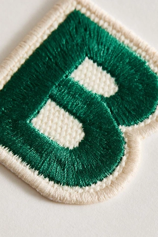 Термонаклейка буква B- Заказать в России