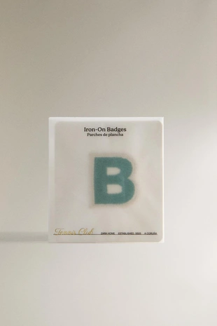Термонаклейка буква B- Заказать в России