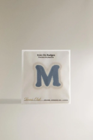 Термоклейка буква M патч- Заказать в России