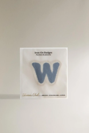 Термонаклейка с буквой W- Заказать в России