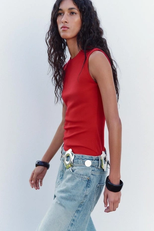 Топ без рукавов- Заказать в России