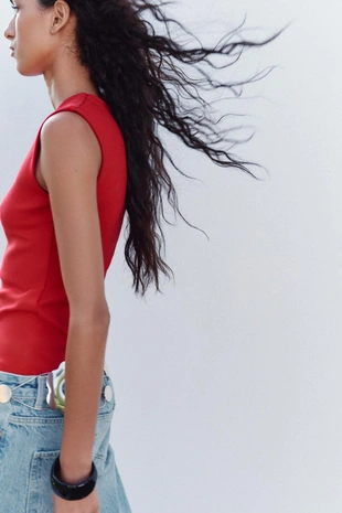 Топ без рукавов- Заказать в России