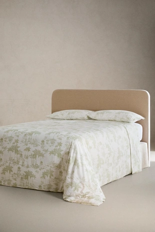 Покрывало из сатина TOILE DE JOUY PALM TREE- Заказать в России