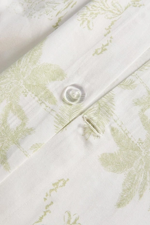 Покрывало из сатина TOILE DE JOUY PALM TREE- Заказать в России