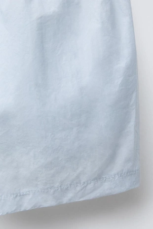 Light blue | 6224/652/406 - Zara Бермуды из поплина