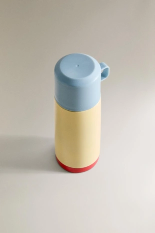 Детская термос-бутылка с наклейками- Заказать в России