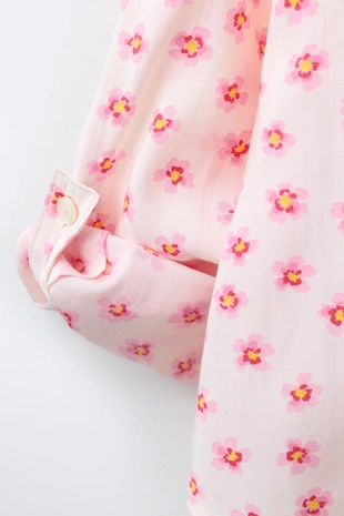 Рубашка с принтом в виде узла