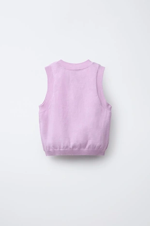 Купить Zara Трикотажный топ с пайетками