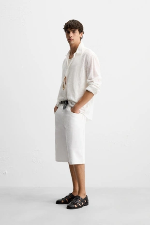 Рубашка JACQUARD в клетку- Заказать в России