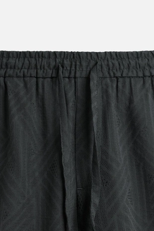 Бермуды с геометрическим жаккардом- Заказать в России