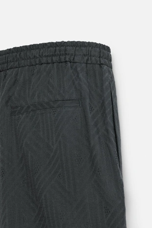 Бермуды с геометрическим жаккардом- Заказать в России