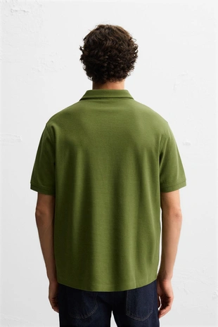 Intense green | 4092/400/540 - Zara Поло базовой структуры
