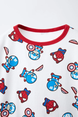 2-6 лет/пижама «капитан америка» © MARVEL- Заказать в России