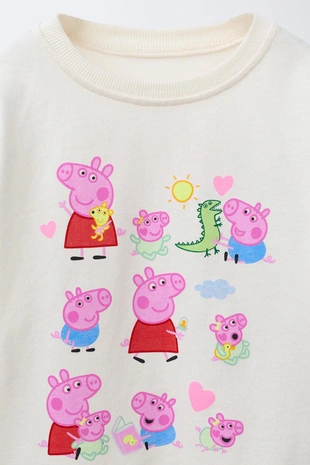 Футболка с принтом PEPPA PIG ™- Заказать в России
