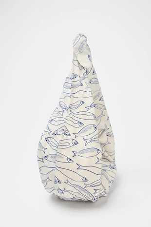 Сумка с рисунками и бантом- Заказать в России