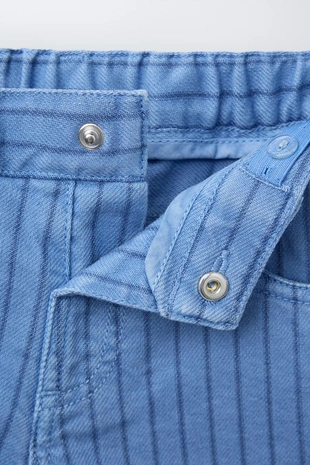 Твиловые бермуды в полоску - Заказать в России