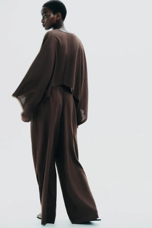 Брюки из льна- Заказать в России