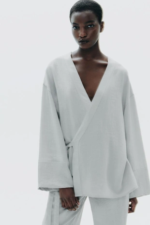 Кимоно с боковой завязкой- Заказать в России