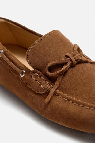 Повседневные кожаные лоферы- Заказать в России