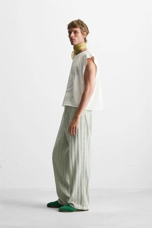 Жаккардовые брюки RELAXED FIT