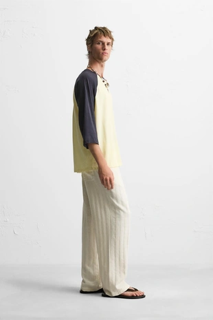 Жаккардовые брюки RELAXED FIT