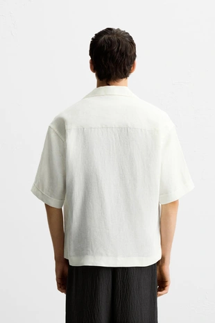 Рубашка LAZADA из 100% льна- Заказать в России