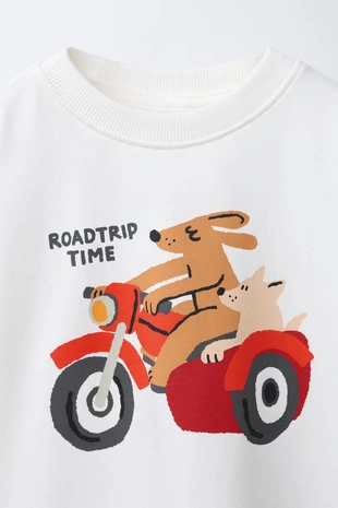 Футболка с анималистическим принтом- Заказать в России