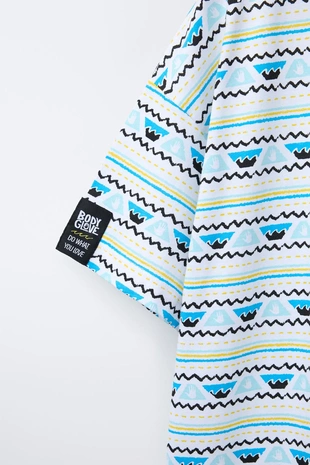 Футболка в полоску ZARA X BODY GLOVE ®- Заказать в России