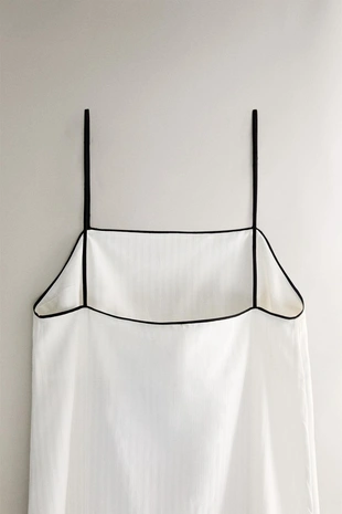 Халат в полоску из жаккарда- Заказать в России