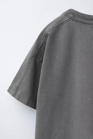 Футболка GARMENT DYE с разрезами