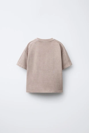 Футболка GARMENT DYE с разрезами