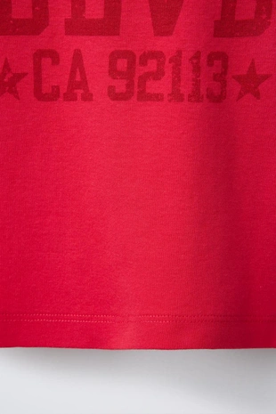 Футболка с текстовым принтом