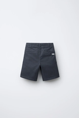 Купить Zara Базовые шорты-бермуды чинос SLIM FIT