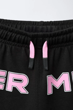 Black | 3854/750/800 - Zara Прямые шорты-бермуды из мягкой ткани MIAMI CITY MLS ©