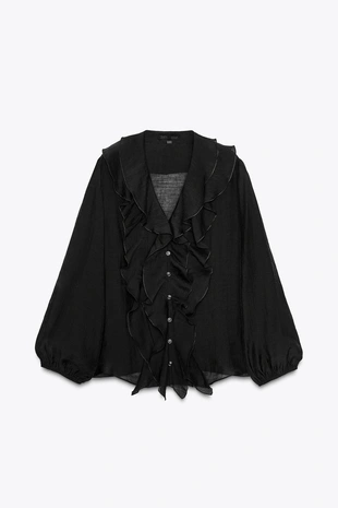 Блуза с воланами — ZW COLLECTION- Заказать в России