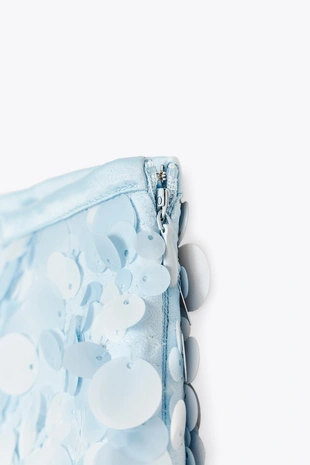 Мини-юбка с пайетками