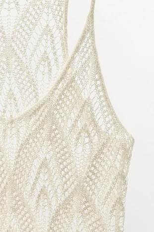 Трикотажный топ на бретелях, лимитированная серия- Заказать в России