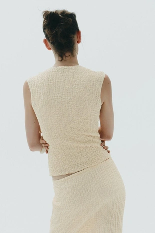 Топ из тканевой ткани- Заказать в России