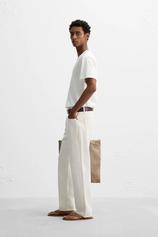 Приталенная футболка с эффектом потертости- Заказать в России