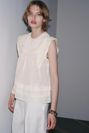 Блуза с вышивкой — ZW COLLECTION- Заказать в России