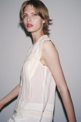 Блуза с вышивкой — ZW COLLECTION- Заказать в России