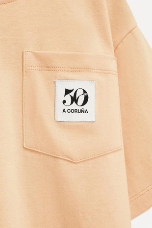 6-14 лет/ футболка с карманом и этикеткой 50TH ANNIVERSARY- Заказать в России