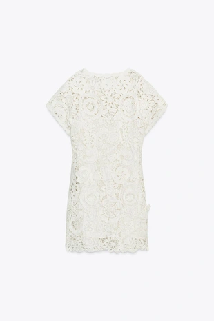 Короткое платье кроше — ZW COLLECTION- Заказать в России