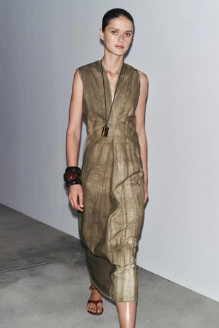 Кожаные сандалии с перемычкой для пальца