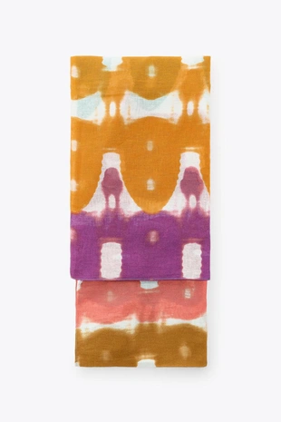 Платок с принтом и хлопком - Заказать в России