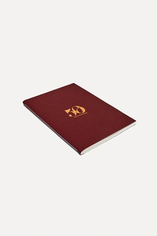 Маленький блокнот ZARA, посвященный 50-летию