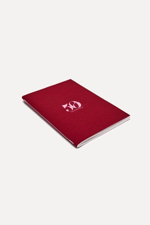 Маленький блокнот ZARA, посвященный 50-летию- Заказать в России