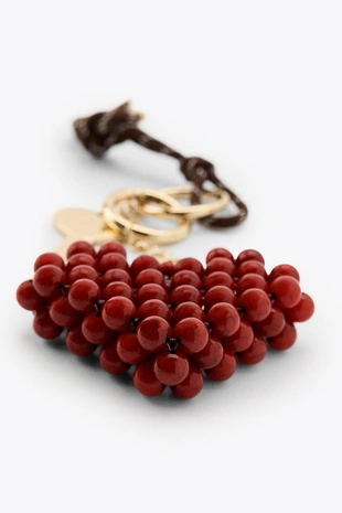 Брелок для ключей с подвесками в форме сердца- Заказать в России