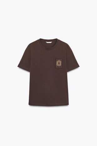 Майка с брошью- Заказать в России